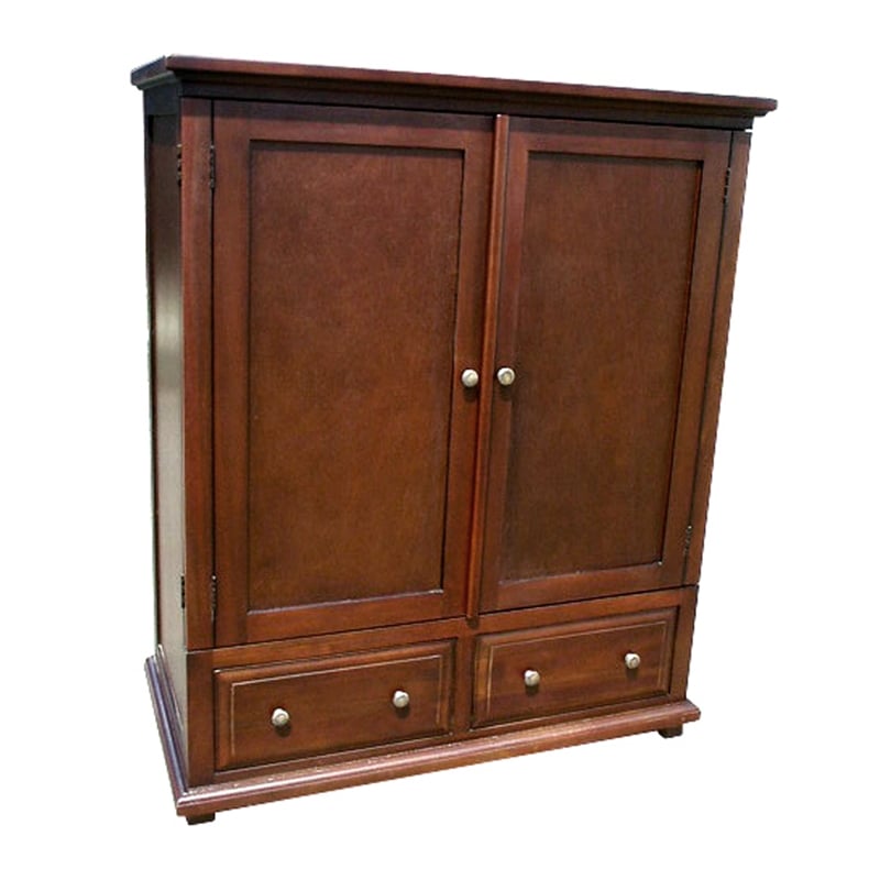 D-Art Collection Java TV Armoire in Mahogany wood