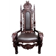 D-Art Collection Mahogany Elephant King Chair