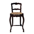 D-Art Collection Ladder Back Counter Stool  SET of 2 pcs in Mahogany wood