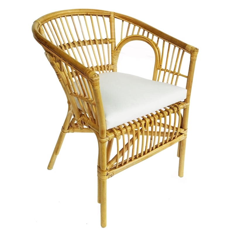 D-Art Collection Rattan Kiko Chair SET 2 PCS in Rattan