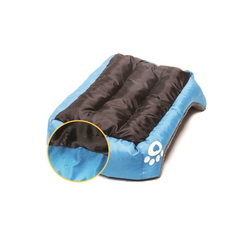 D-Art Collection Size XXL Cotton Pet Cat/Dog Soft Bed in Blue Finish