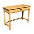 D-Art Collection Rattan Desk With Rattan Chair in set