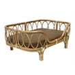 D-Art Collection Elegancy Rattan Pet Bed Handmade Pet Bed