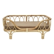 D-Art Collection Elegancy Rattan Pet Bed Handmade Pet Bed