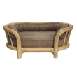 D-Art Collection Southwest Rattan Pet Bed Handmade Pet Bed