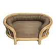 D-Art Collection Southwest Rattan Pet Bed Handmade Pet Bed