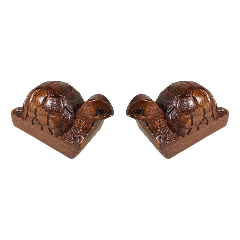 D-Art Collection Turtle Mini Statue SET 2 pcs Handmade Figurine