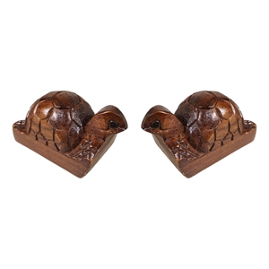 D-Art Collection Turtle Mini Statue SET 2 pcs Handmade Figurine