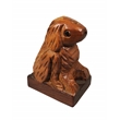 D-Art Collection Dog Mini Statue SET 2 pcs Handmade Figurine