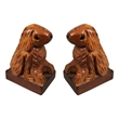 D-Art Collection Dog Mini Statue SET 2 pcs Handmade Figurine