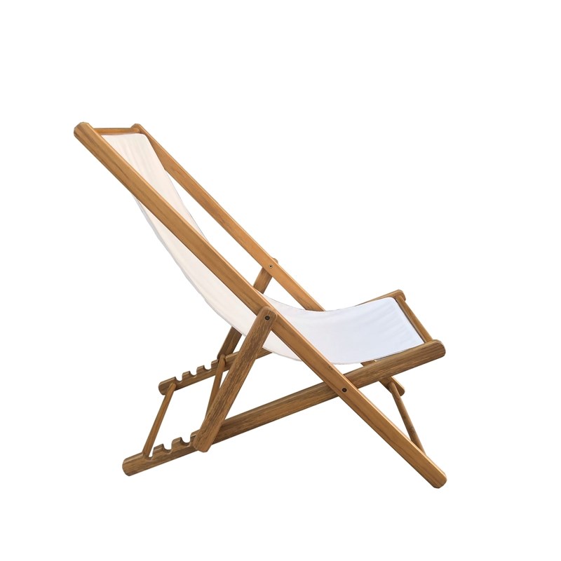 Teak Wood Sling Chair