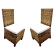 Capital Rect Dining 7pc Set with Rattan Chairs