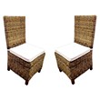 Capital Round Dining 5pc Set with Rattan Chairs