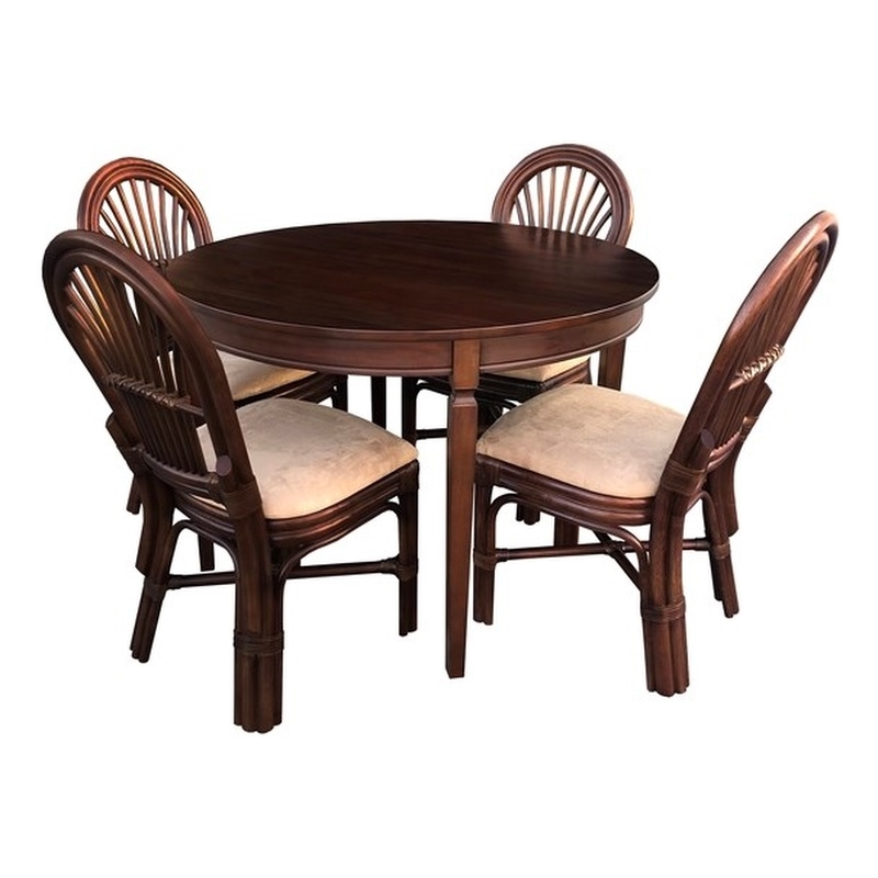 Capital Round Dining 5pc Set with Stefani Chairs