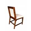 Mahogany Elegancy Side Chair in dark brown finish Set of 2 pcs