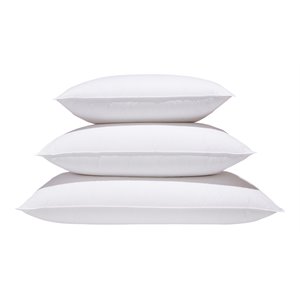 Canadian Down & Feather Company Standard Feather & Down/Cotton Pillow in White
