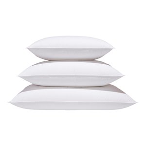 Canadian Down & Feather Company Standard Soft Goose Down/Cotton Pillow in White