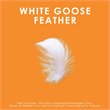 Canadian Down & Feather Company King Goose Feather/Cotton Duvet in White