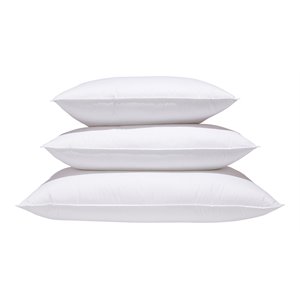 Canadian Down & Feather Company Queen Medium Cotton/Goose Down Pillow in White