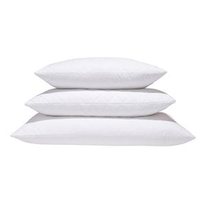 Canadian Down & Feather Company Standard Quilted Soft Cotton Pillow in White