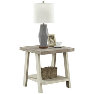 roundhill furniture athens contemporary wood end table
