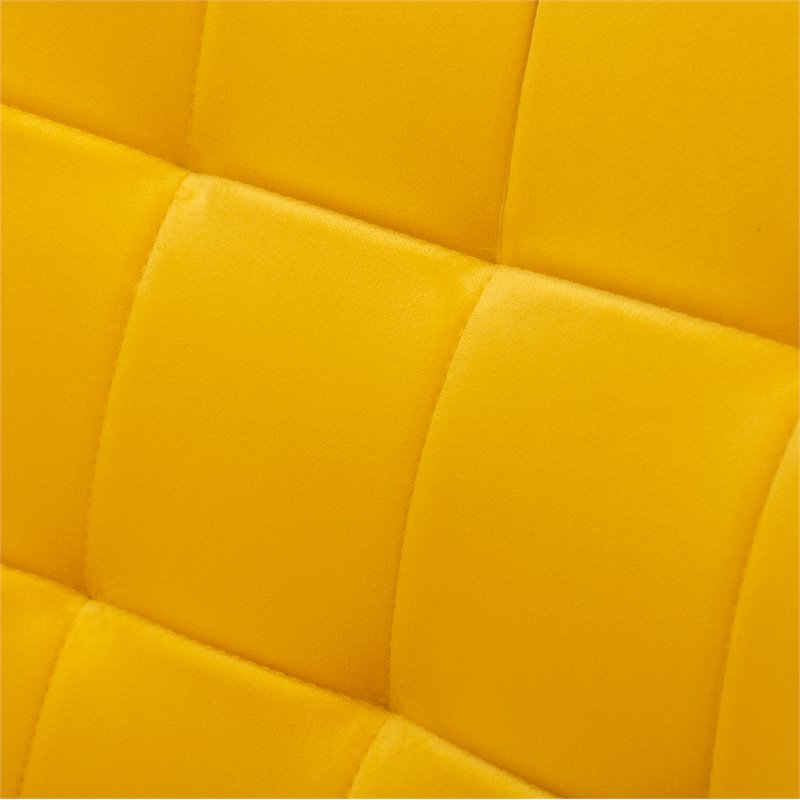 Roundhill Furniture Leiria Velvet Tufted Accent Chair with Ottoman in