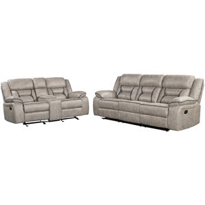 roundhill furniture elkton manual motion recliner living room set