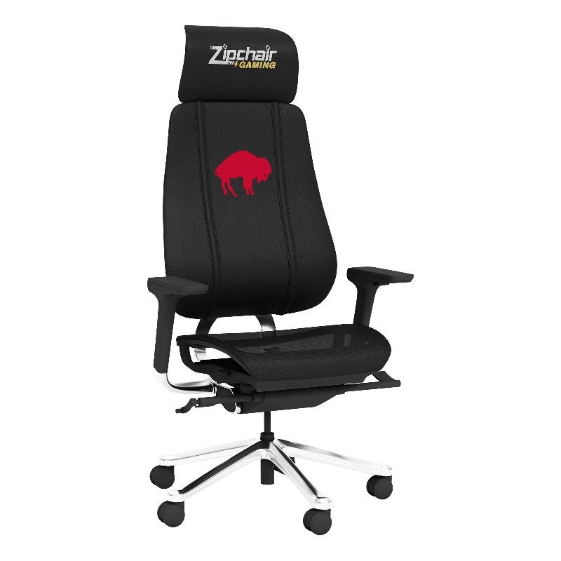 DreamSeat PhantomX Mesh Gaming Chair with Buffalo Bills Secondary Logo in Black