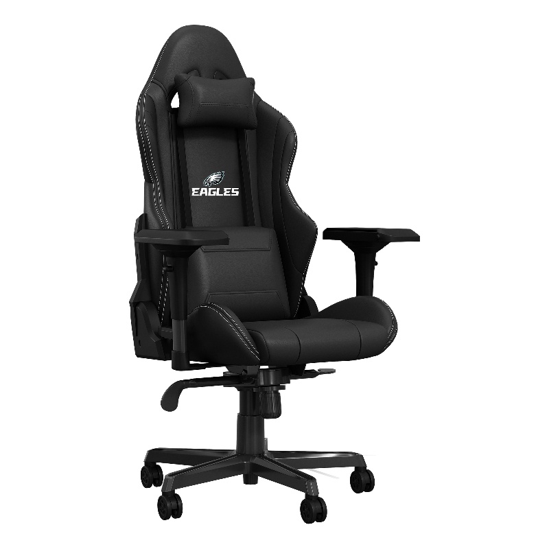 DreamSeat Xpression Gaming Chair with Philadelphia Eagles Secondary Logo -  Black