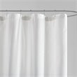Madison Park Fabric Ara Ombre Printed Seersucker Shower Curtain in Blue