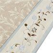 Madison Park 6-Piece Traditional Cotton Embroidered Jacquard Towel Set in Beige