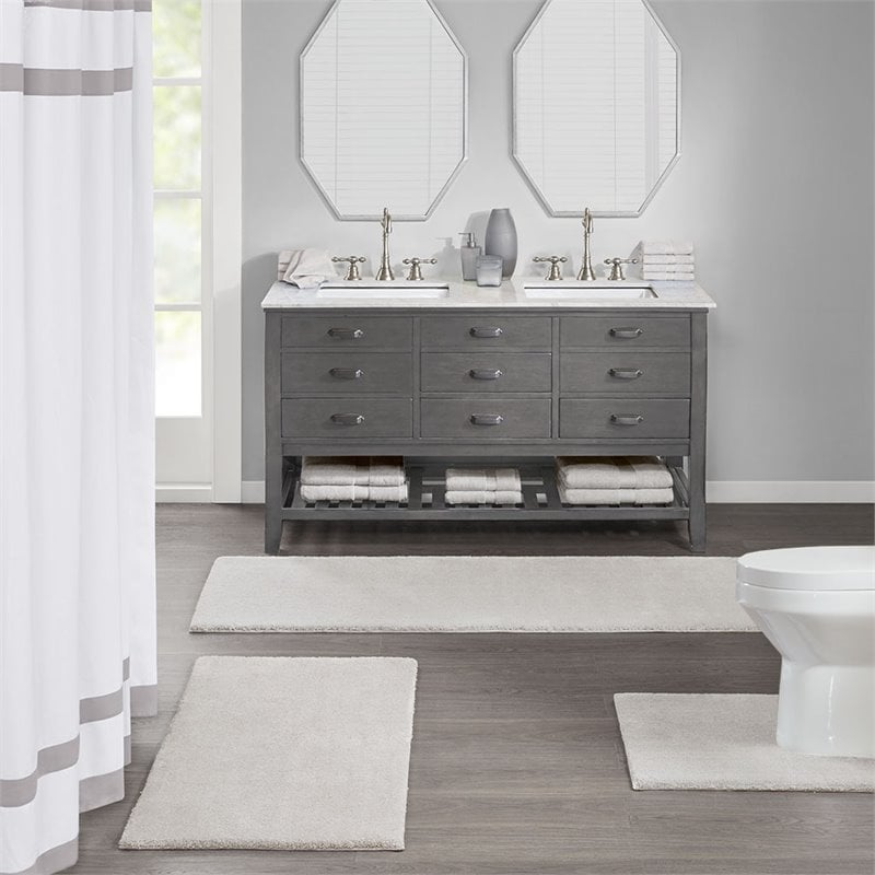 Madison Park Signature Marshmallow 24x72