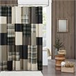 Woolrich Winter Hills Cotton Printed Lined Shower Curtain in Multi-Color