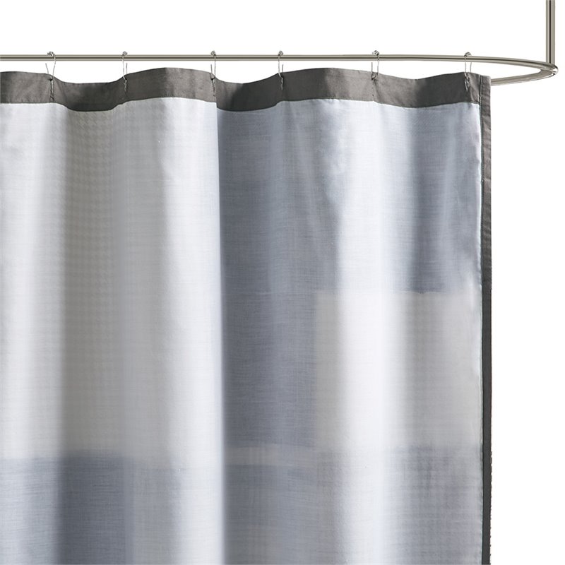 Woolrich Winter Hills Cotton Printed Lined Shower Curtain in Multi-Color