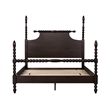 Madison Park Signature Beckett Traditional Wood Queen Bed in Deep Brown