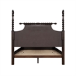 Madison Park Signature Beckett Traditional Wood Queen Bed in Deep Brown