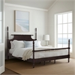 Madison Park Signature Beckett Traditional Wood Queen Bed in Deep Brown