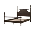 Madison Park Signature Beckett Traditional Wood Queen Bed in Deep Brown