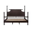 Madison Park Signature Beckett Traditional Wood King Bed in Deep Brown