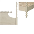 Madison Park Signature Beckett Traditional Wood Queen Bed in Cream