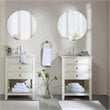 Madison Park Signature 8-Piece Modern Cotton Towel Set in White