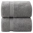 Madison Park Signature Transitional Cotton Bath Sheet in Gray (Set of 2)