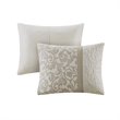 510 Design Ramsey 8-piece Microfiber Comforter Set w/ Quilting in Beige