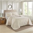 510 Design Oakley 3-Piece Polyester Microfiber Bedspread Set in Cream