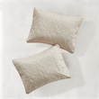 510 Design Oakley 3-Piece Polyester Microfiber Bedspread Set in Cream