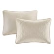 510 Design Oakley 3-Piece Polyester Microfiber Bedspread Set in Cream