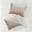 510 Design Oakley 3-Piece Polyester Microfiber Bedspread Set in Brown