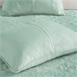 510 Design Oakley 3-Piece Polyester Microfiber Bedspread Set in Green