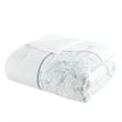 Harbor House Maya Bay 4-Piece Coastal Cotton Comforter Bedding Set in White