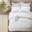 Madison Park Celeste 5-Piece Polyester Microfiber Comforter Set in White